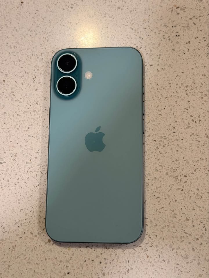 Actual iPhone 16 128GB phone