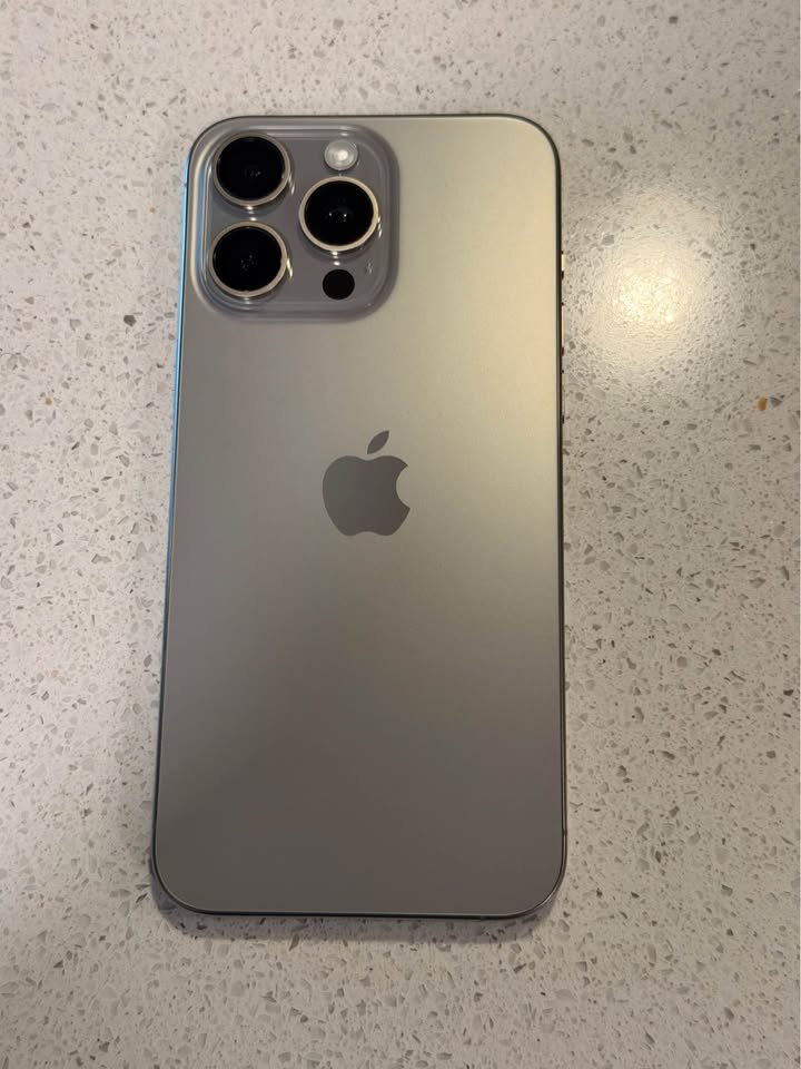 Actual iPhone 15 Pro Max 512GB phone