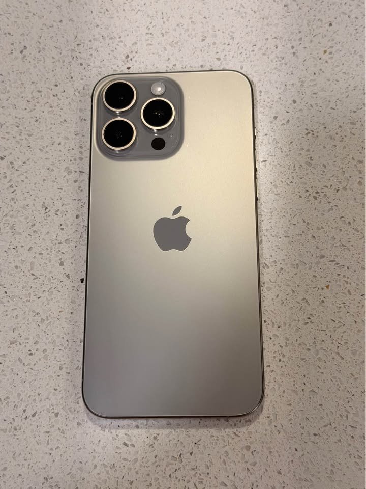 Actual iPhone 15 Pro Max 256GB phone