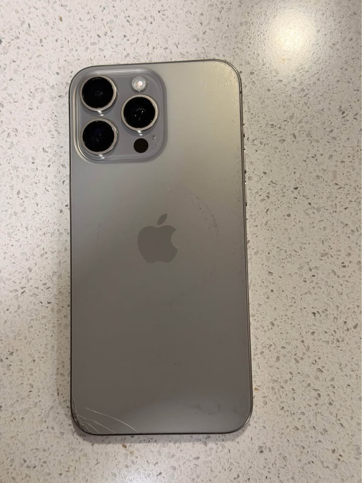 Actual iPhone 15 Pro Max 256GB phone